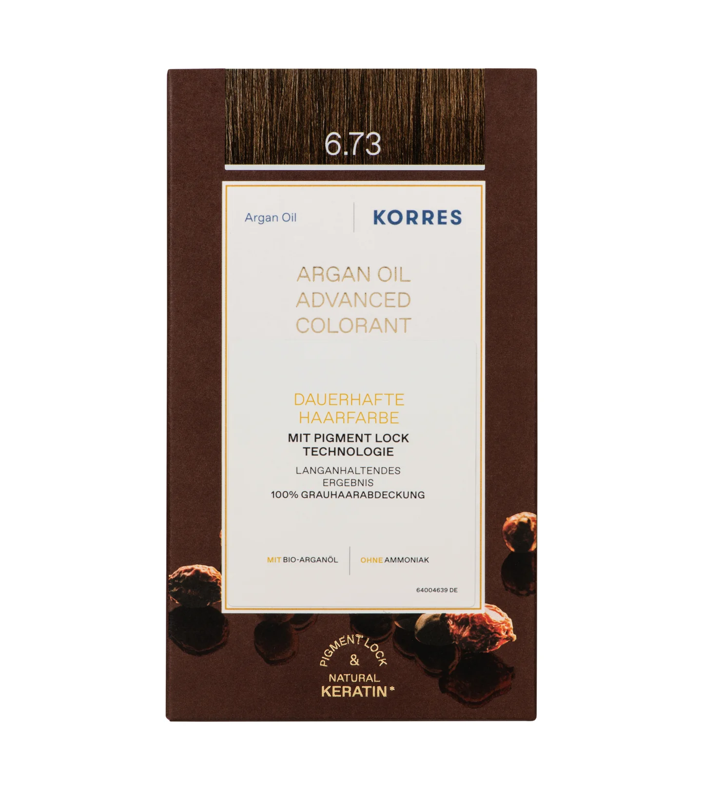 Arganöl - Hochentwickelte Haarcoloration Golden Cocoa 6.73