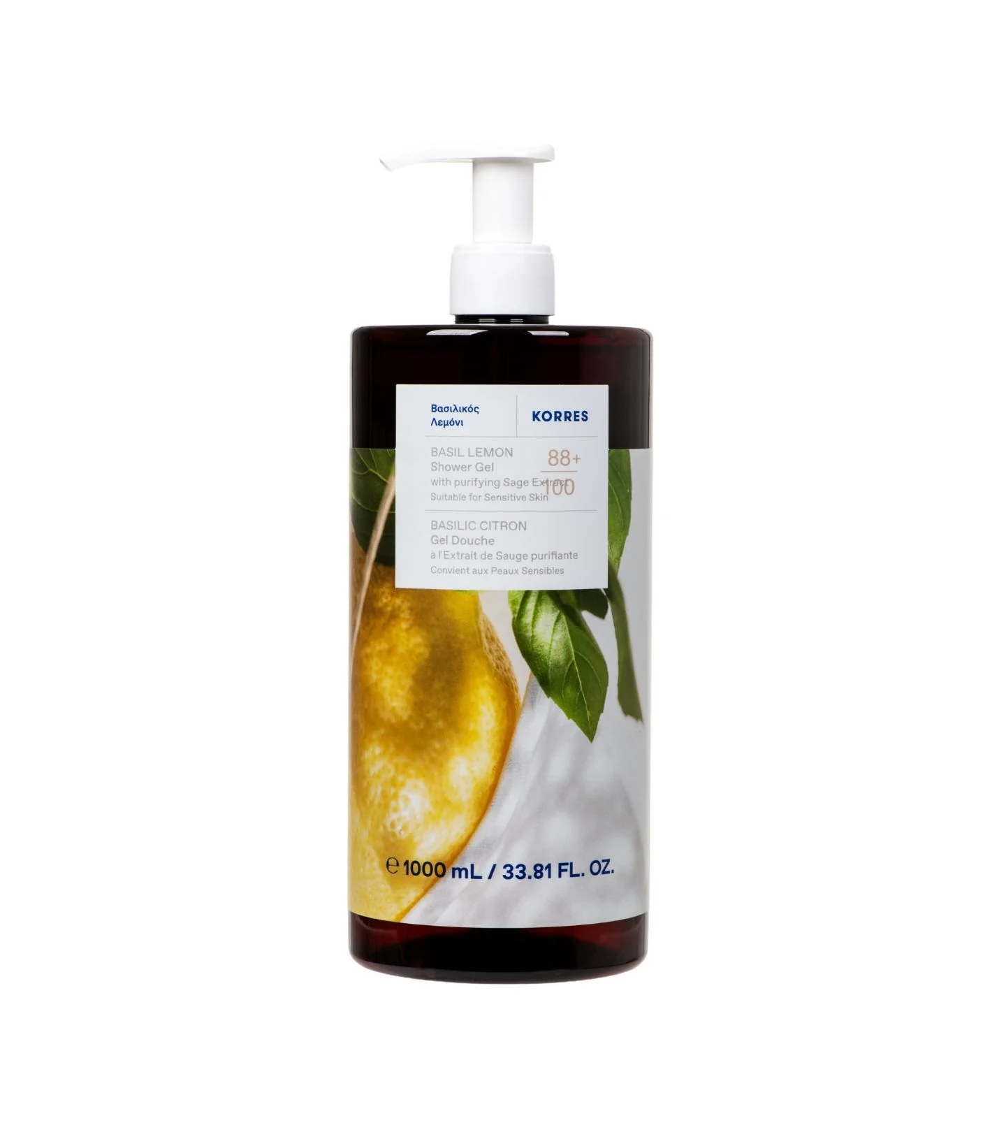 BASIL LEMON Duschgel Jumbo