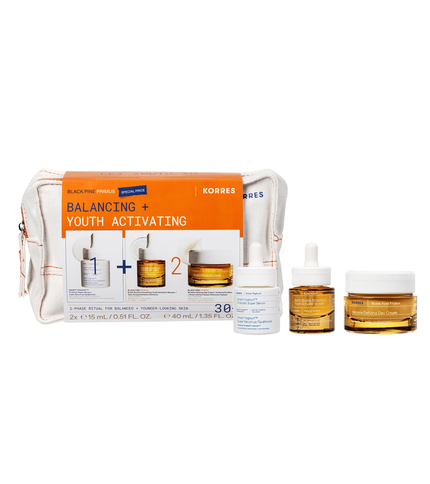 BLACK PINE PRIMUS Trio Set - für frühzeitiges Anti-Aging - Image 2