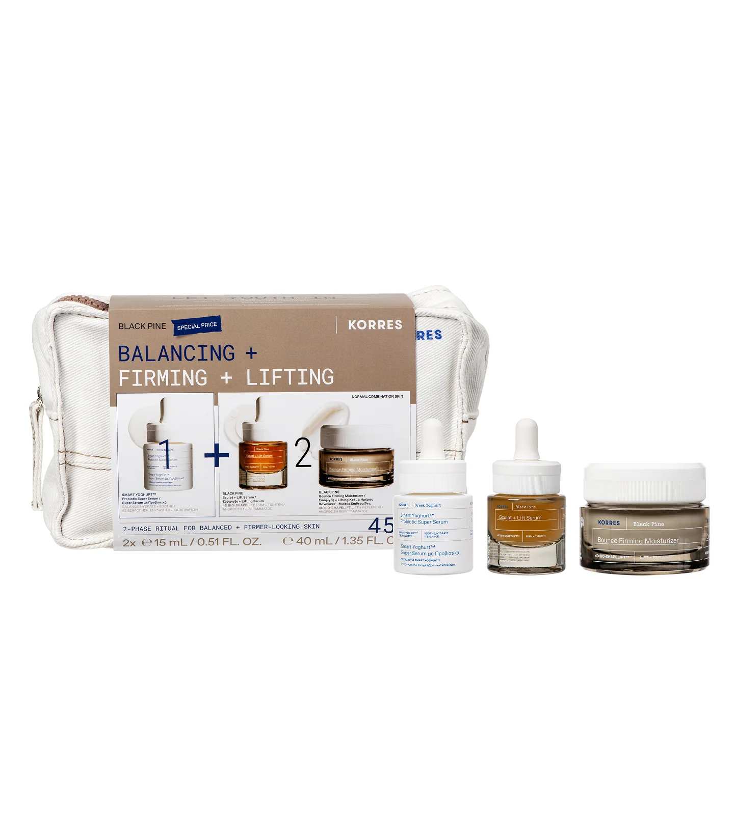 BLACK PINE Trio Set - Anti-Aging Pflege für straffe Haut - Image 2