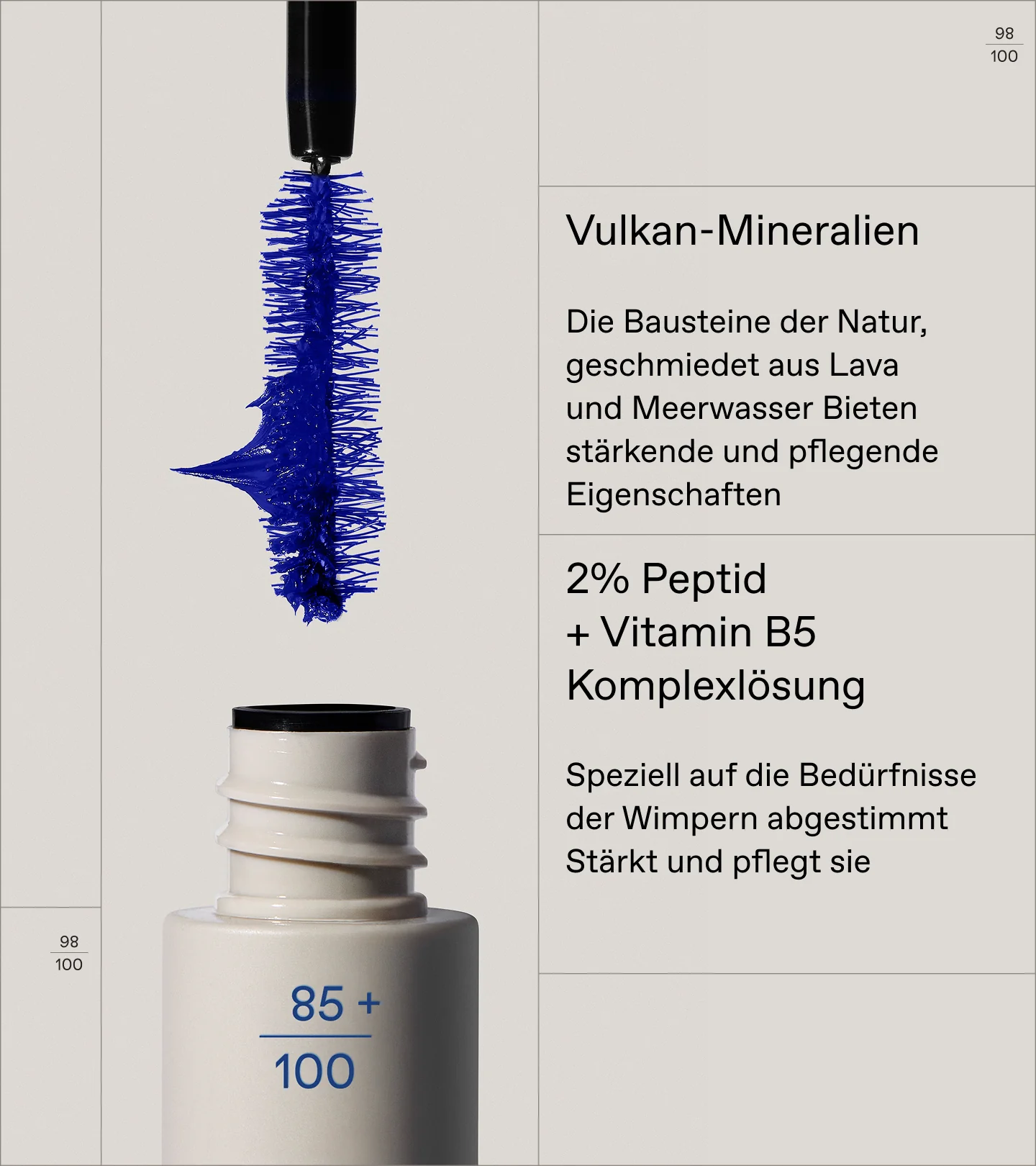Drama Volume Mascara KORRES Blue 03 - Image 4
