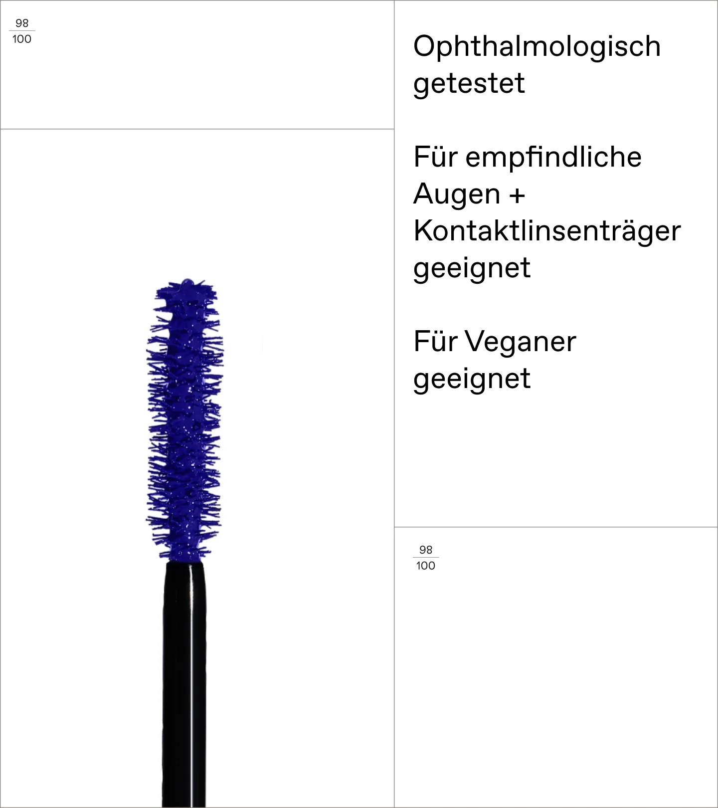 Drama Volume Mascara KORRES Blue 03 - Image 5