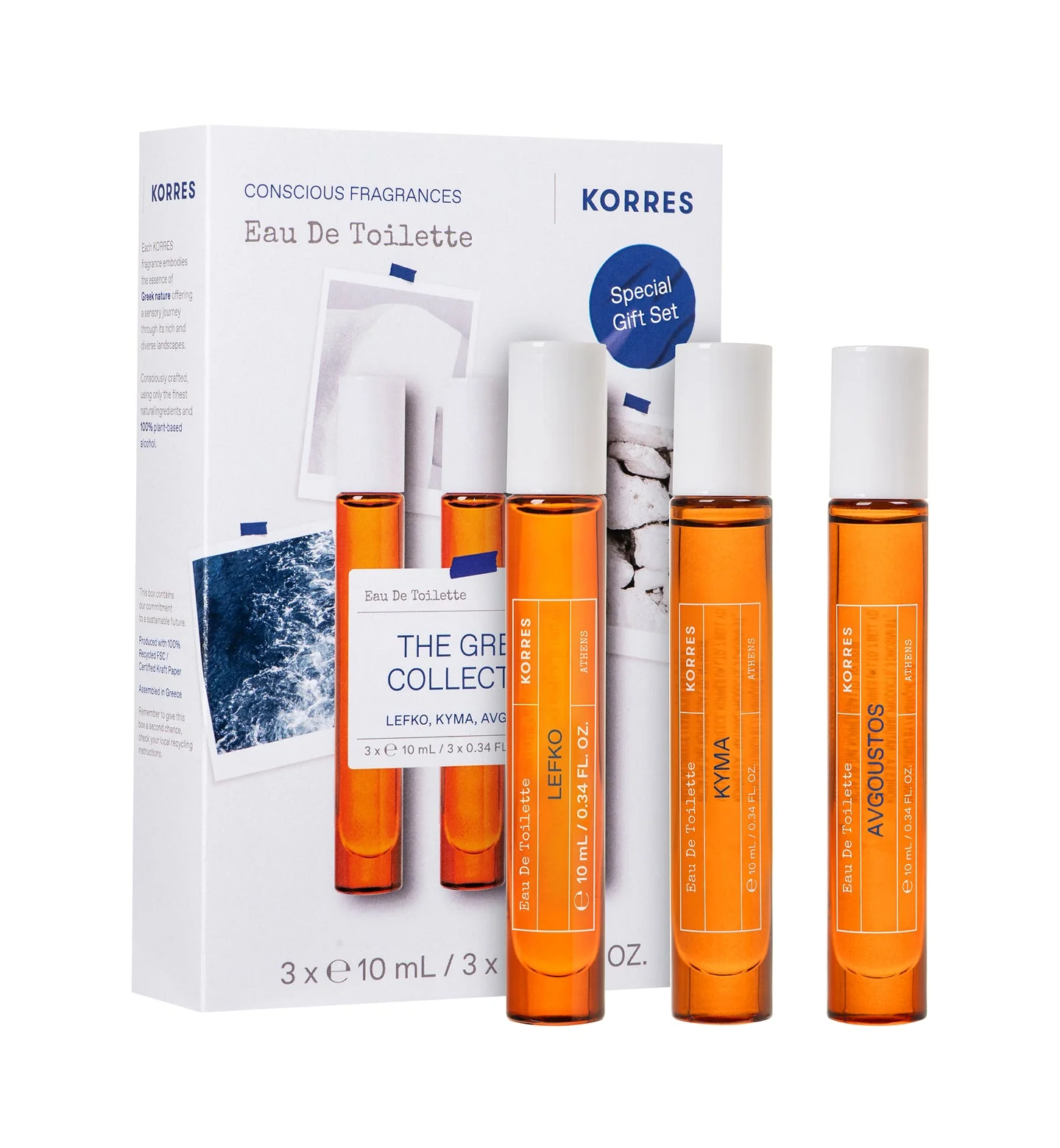 Eau de Toilette Greek Scents Reiseset unisex