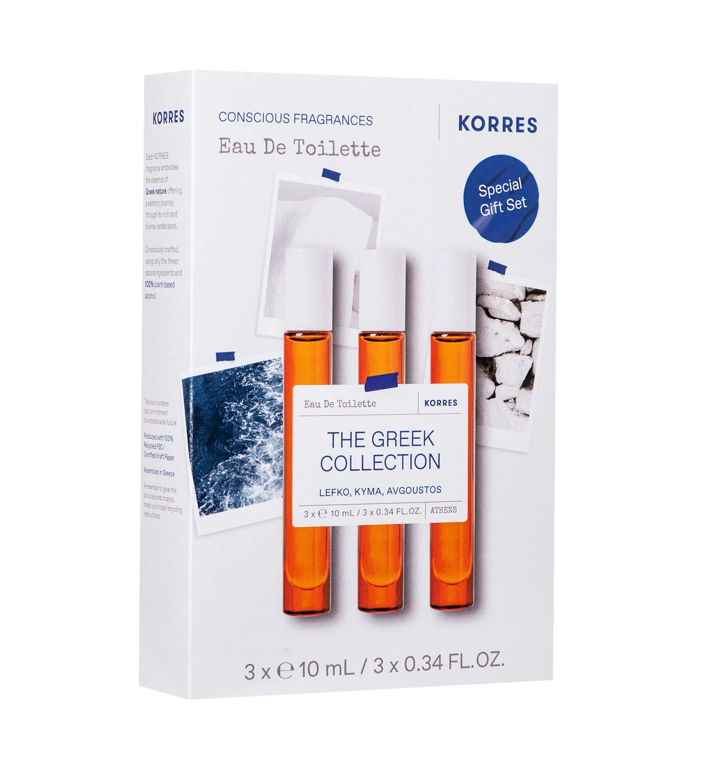 Eau de Toilette Greek Scents Reiseset unisex - Image 2