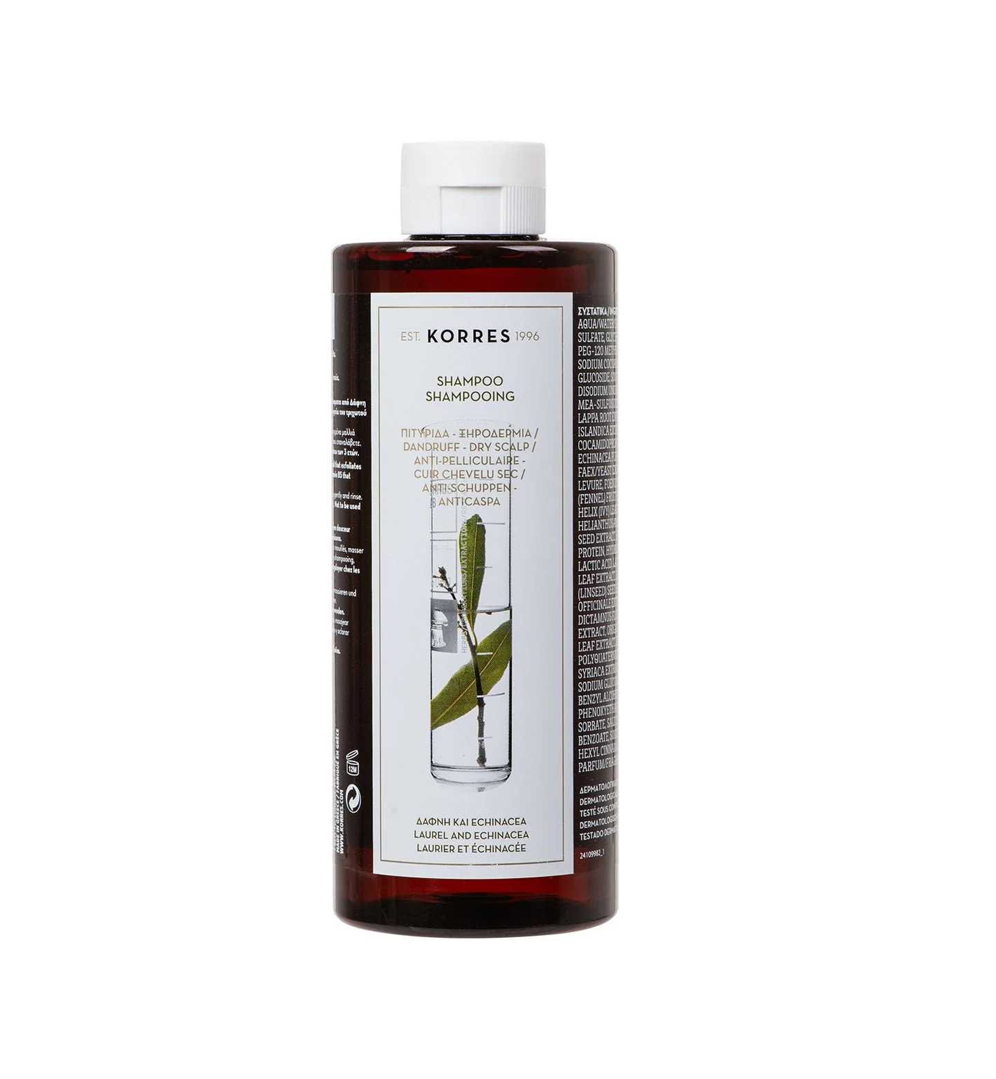 Laurel & Echinacea Anti-Schuppen Shampoo für trockene Kopfhaut 400ml