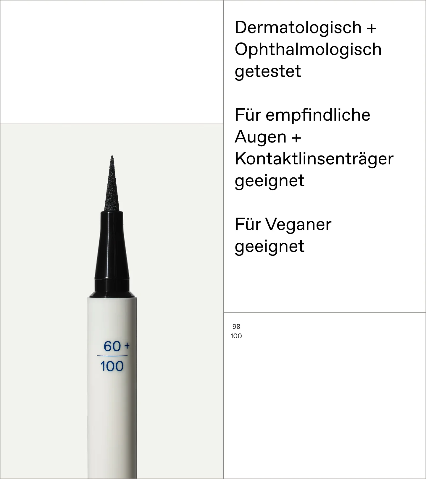 Liquid Color Eyeliner Black 01 - Image 5