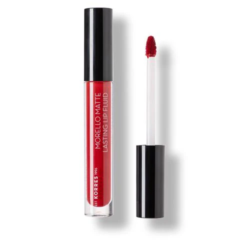 Morello Matte Lasting Lip Fluid Brick Red
