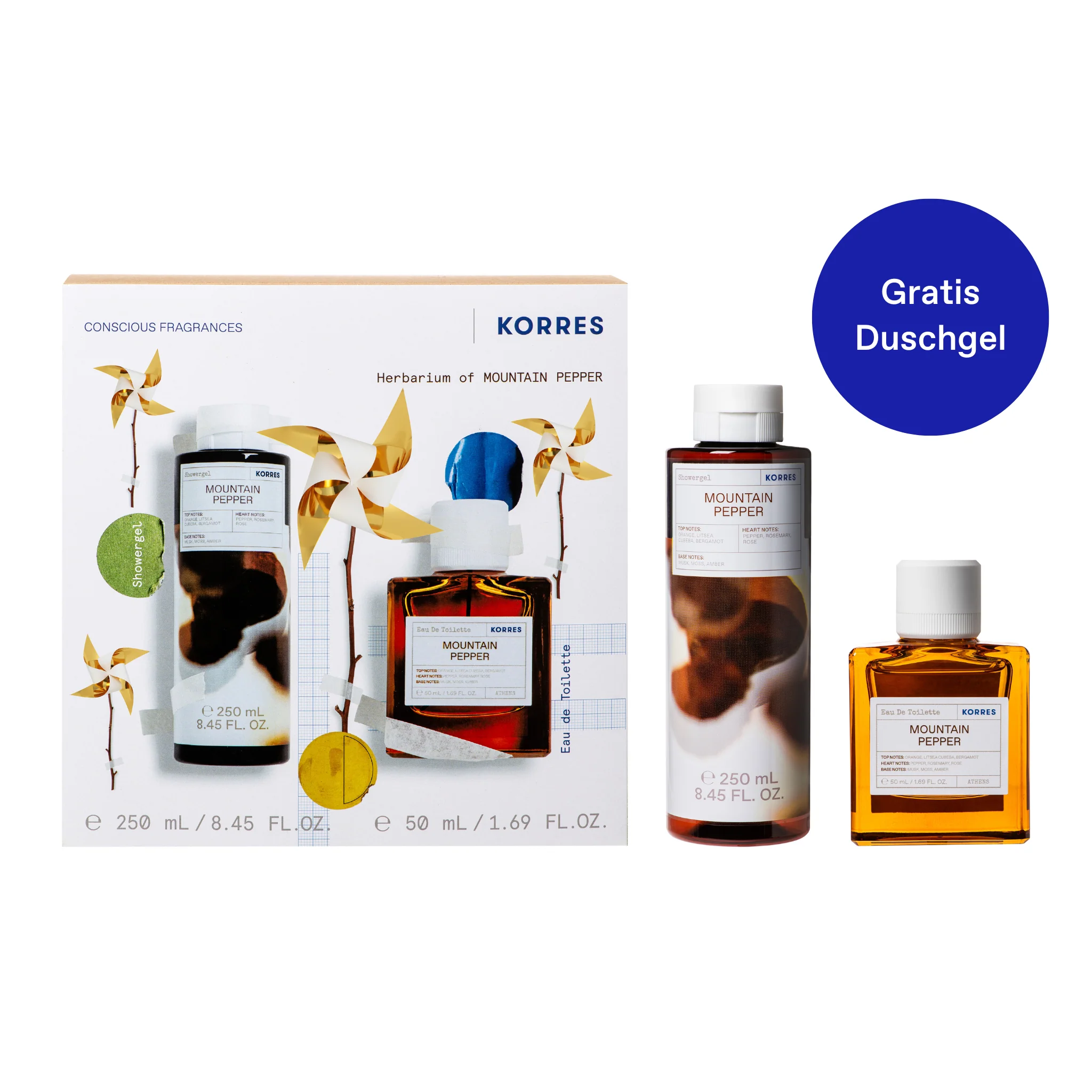 Mountain Pepper Geschenk-Set für Ihn