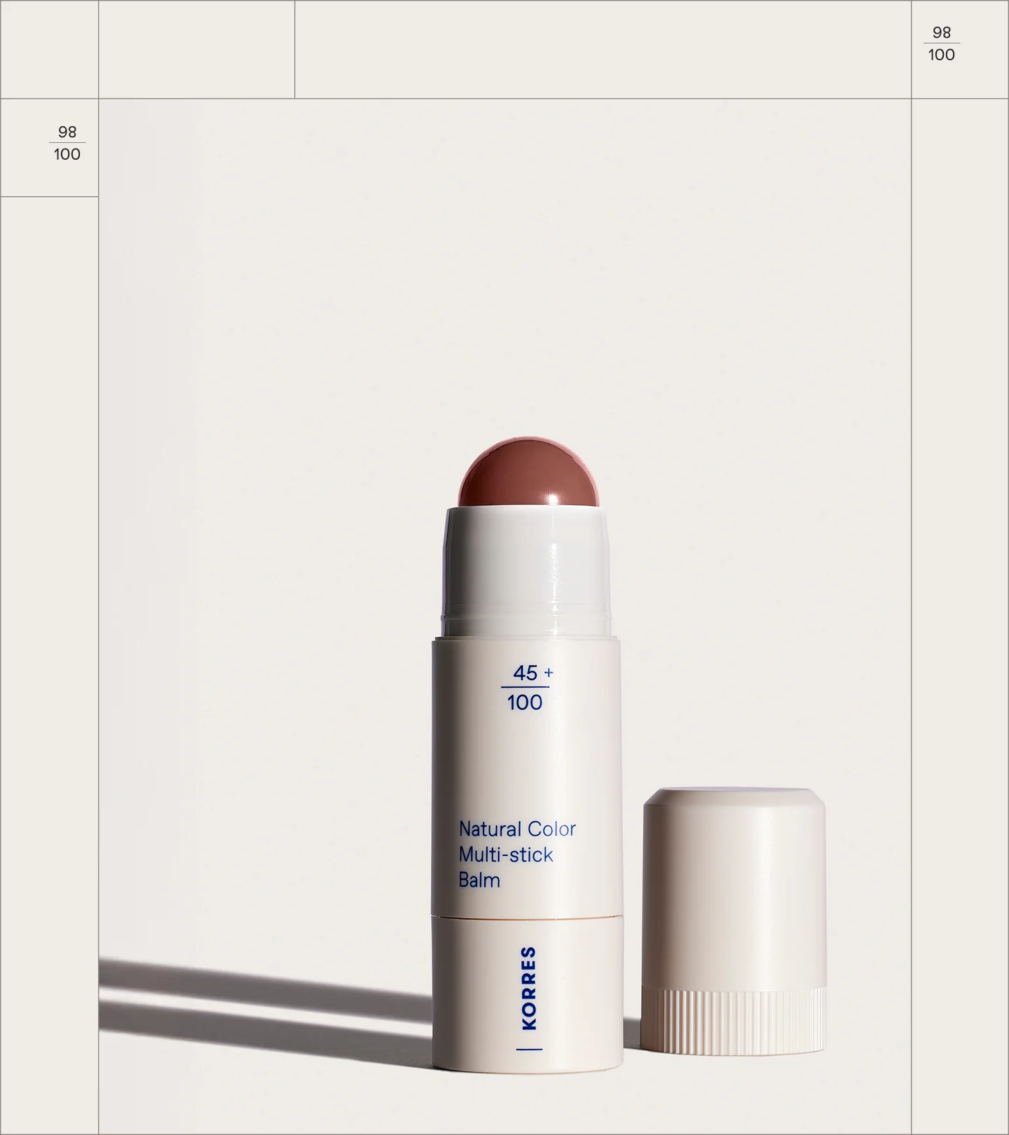 Natural Color Multistick Balm Muted Brown 32