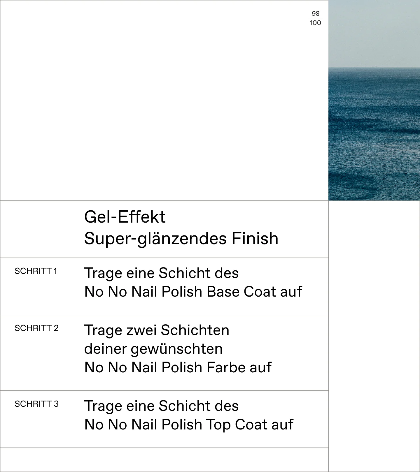 No No Nail Polish Aegean Sea 78 - Image 2