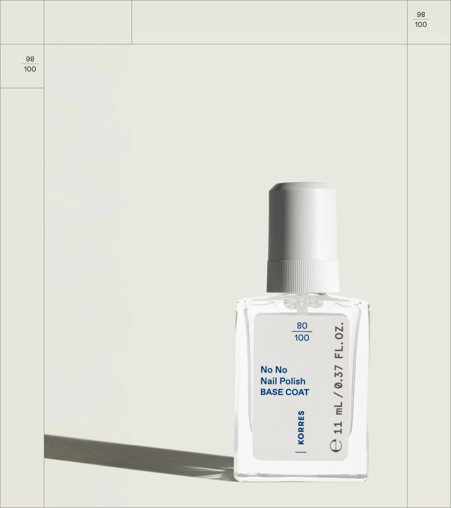 No No Nail Polish Base Coat