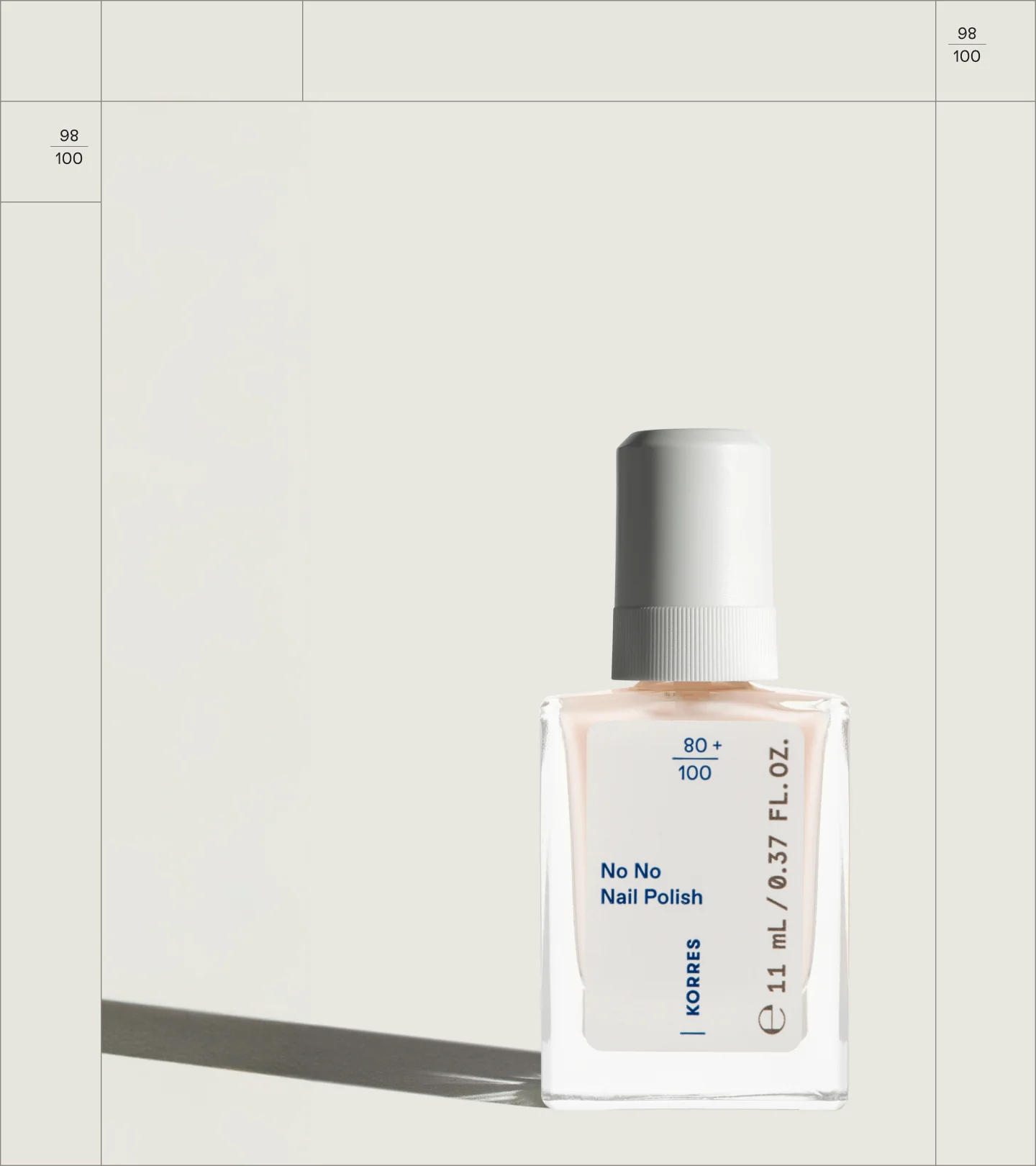 No No Nail Polish Jelly Peach 4