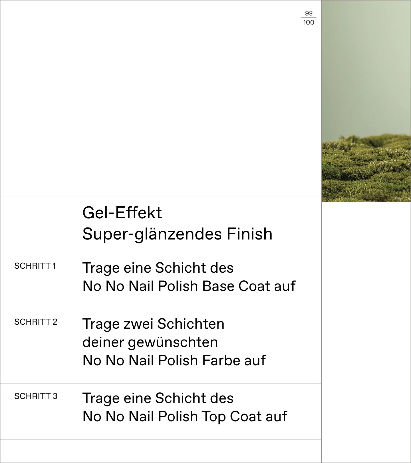 No No Nail Polish Mint Green 82 - Image 2
