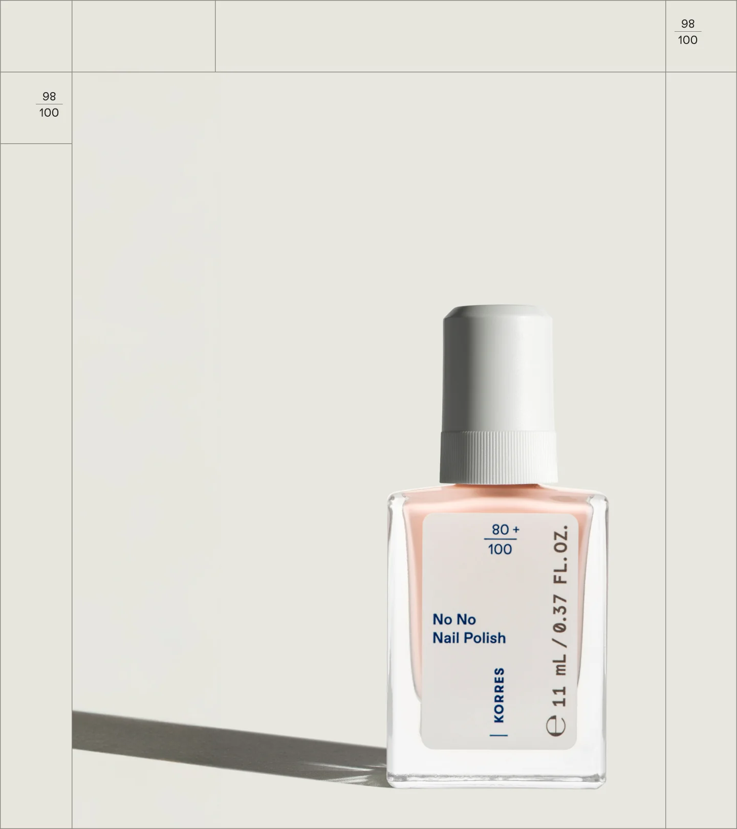 No No Nail Polish Peach Blush 20