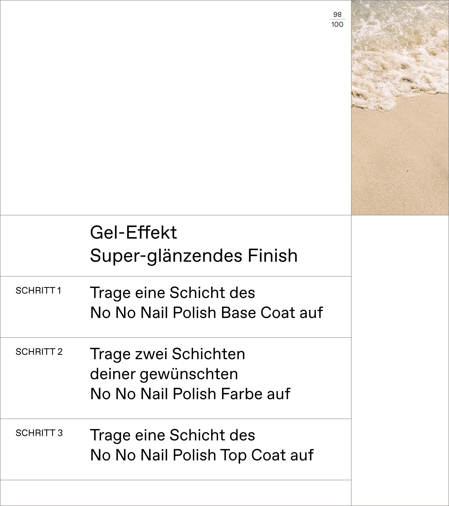No No Nail Polish Sand 34 - Image 2