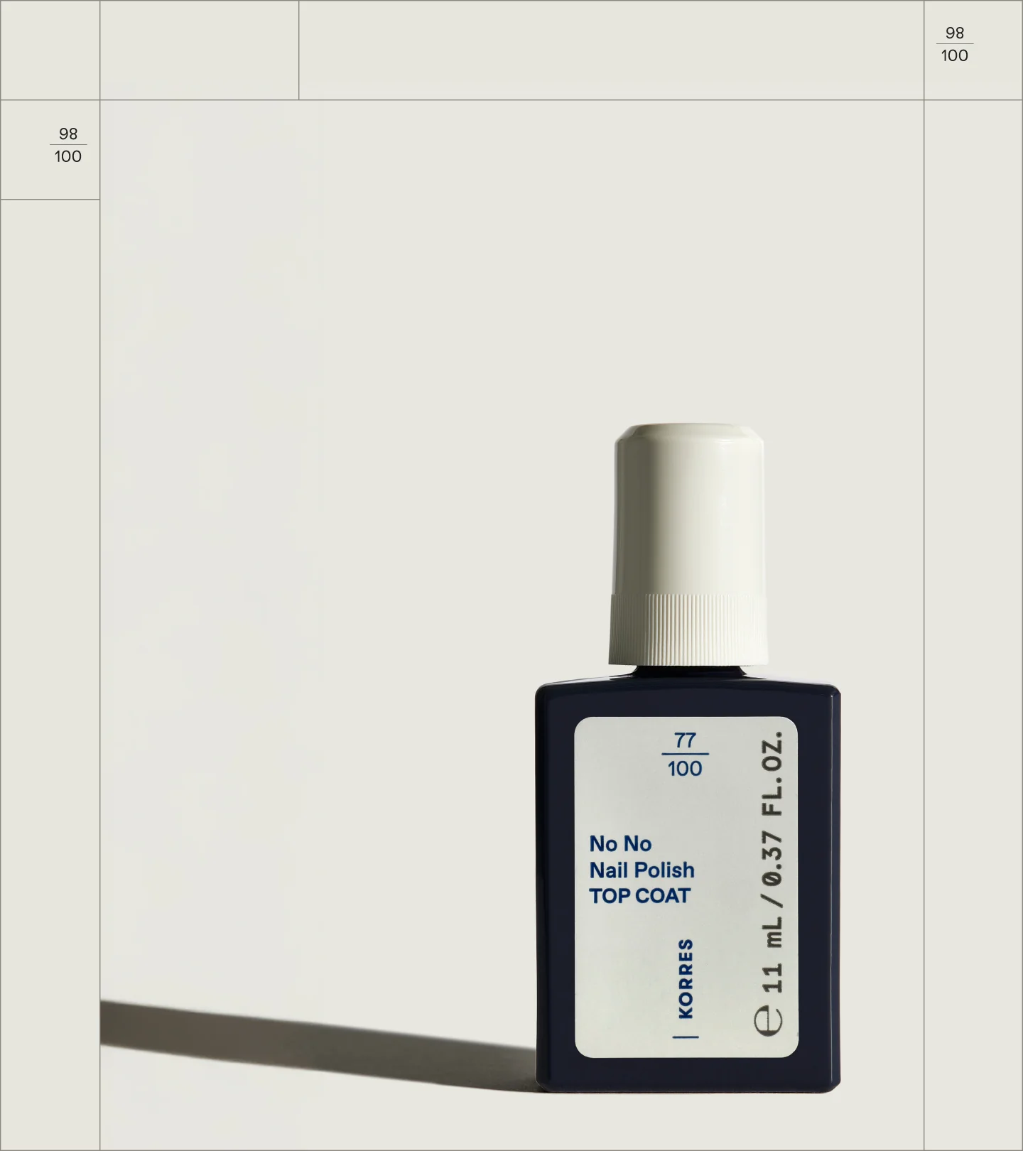No No Nail Polish Top Coat