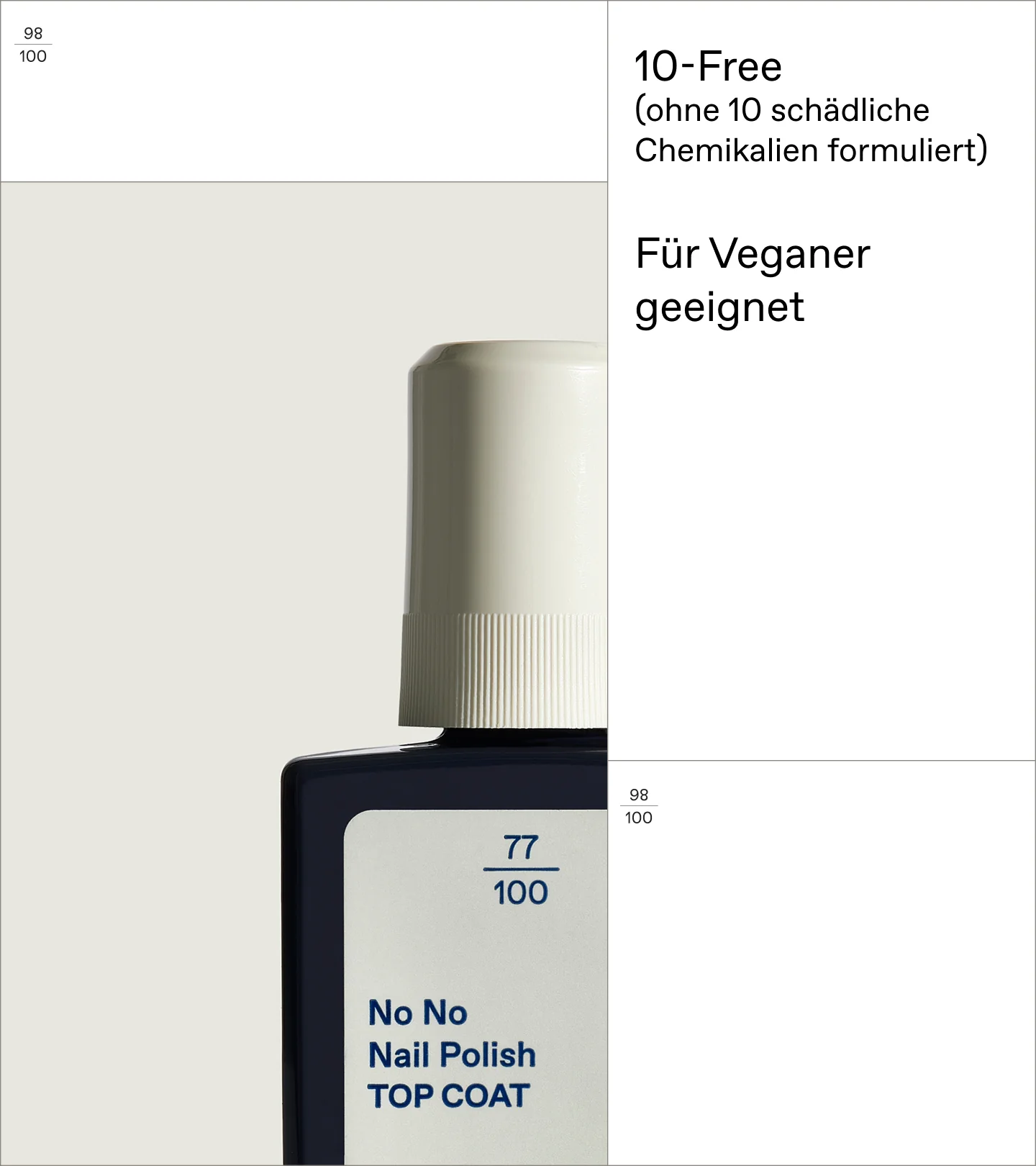 No No Nail Polish Top Coat - Image 3