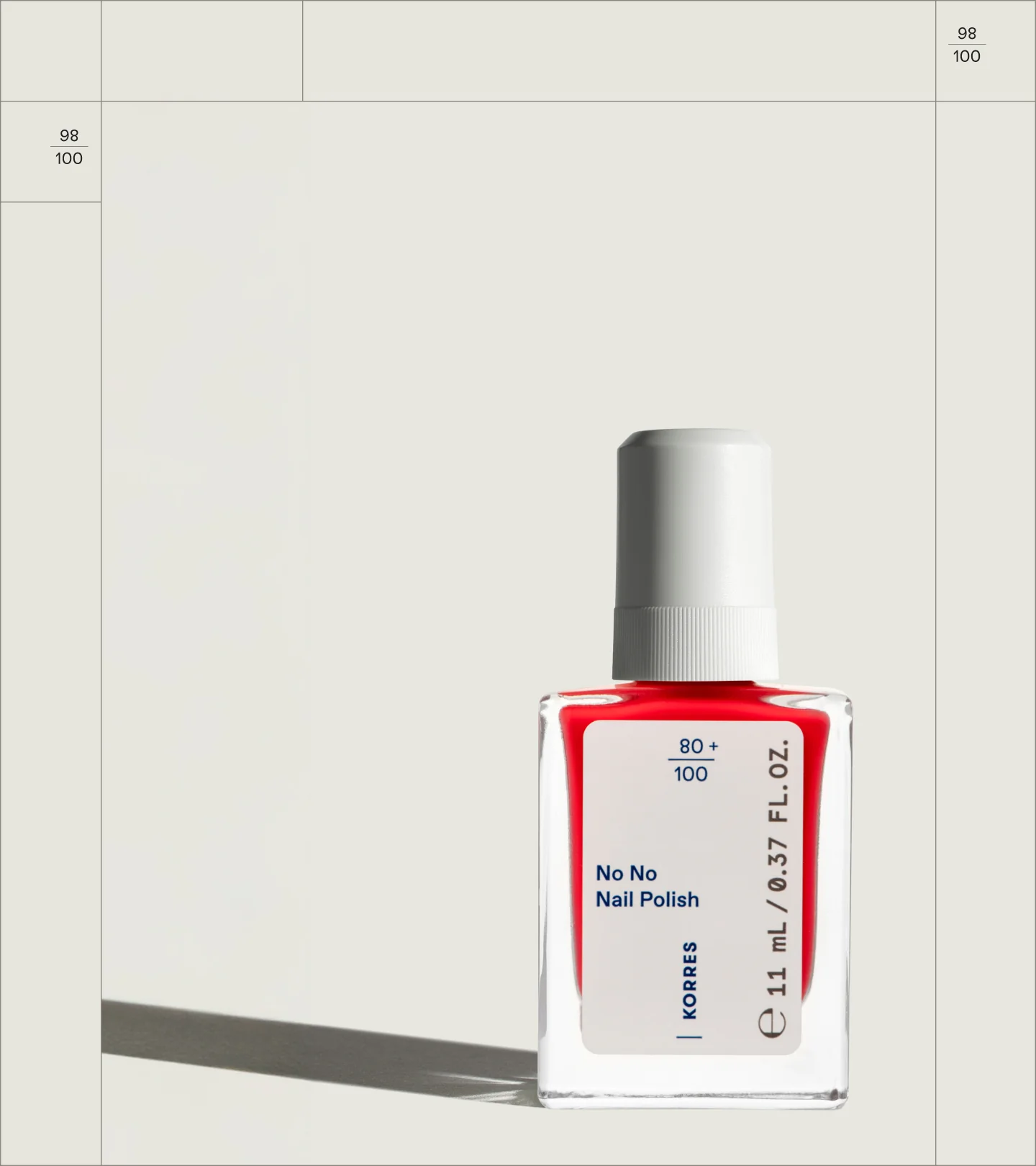 No No Nail Polish True Coral 45