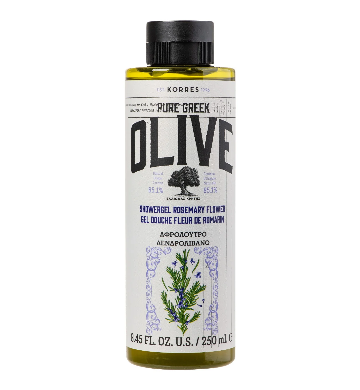 Olive Rosemary Flower Duschgel