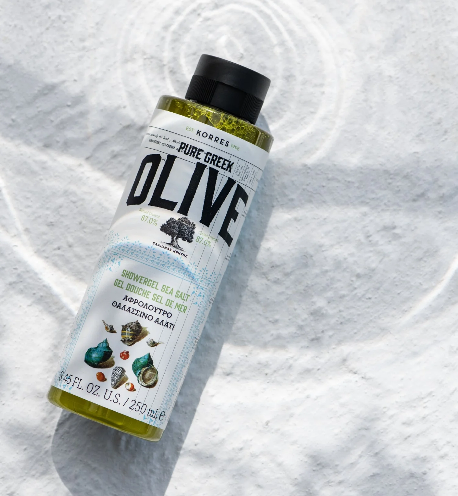 Pure Greek Olive & Sea Salt Duschgel - Image 2