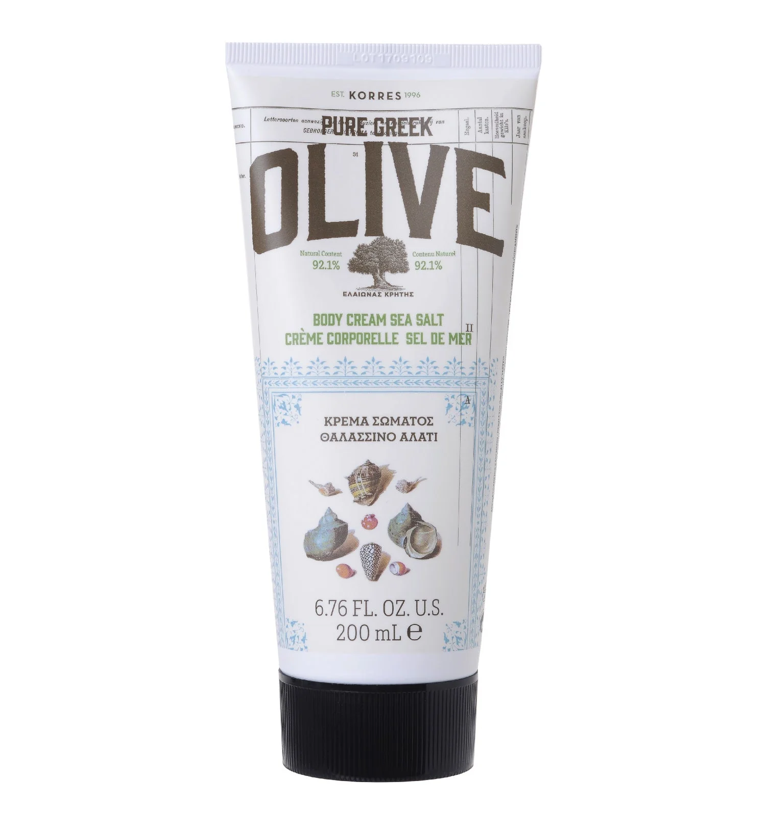 Pure Greek Olive & Sea Salt Körpercreme
