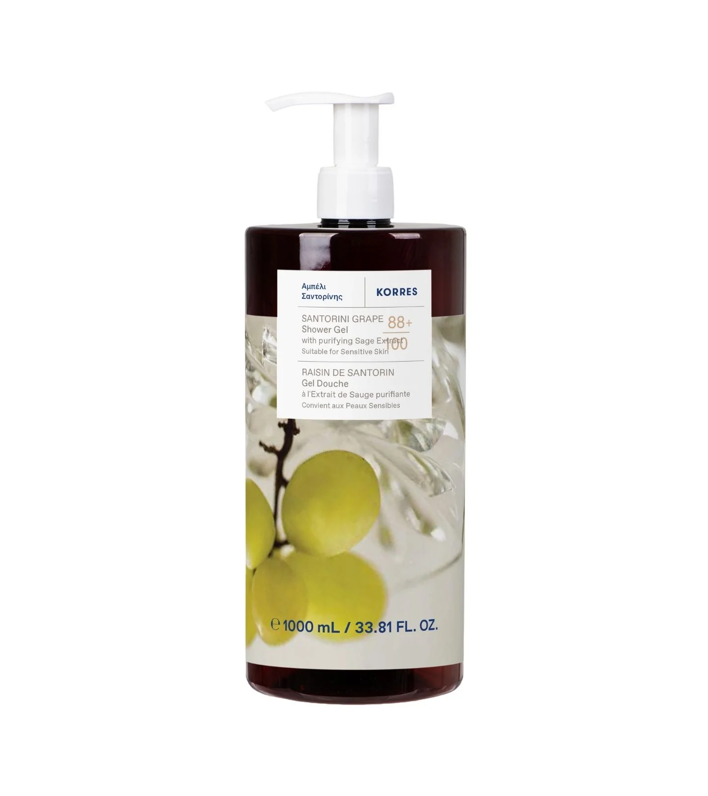 SANTORINI GRAPE Duschgel Jumbo