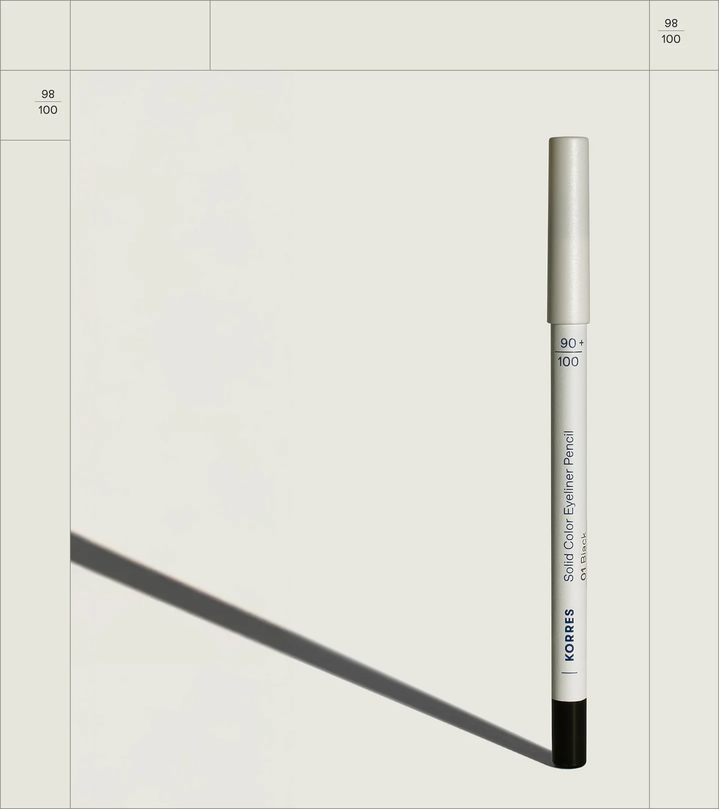 Solid Color Eyeliner Pencil Black 01