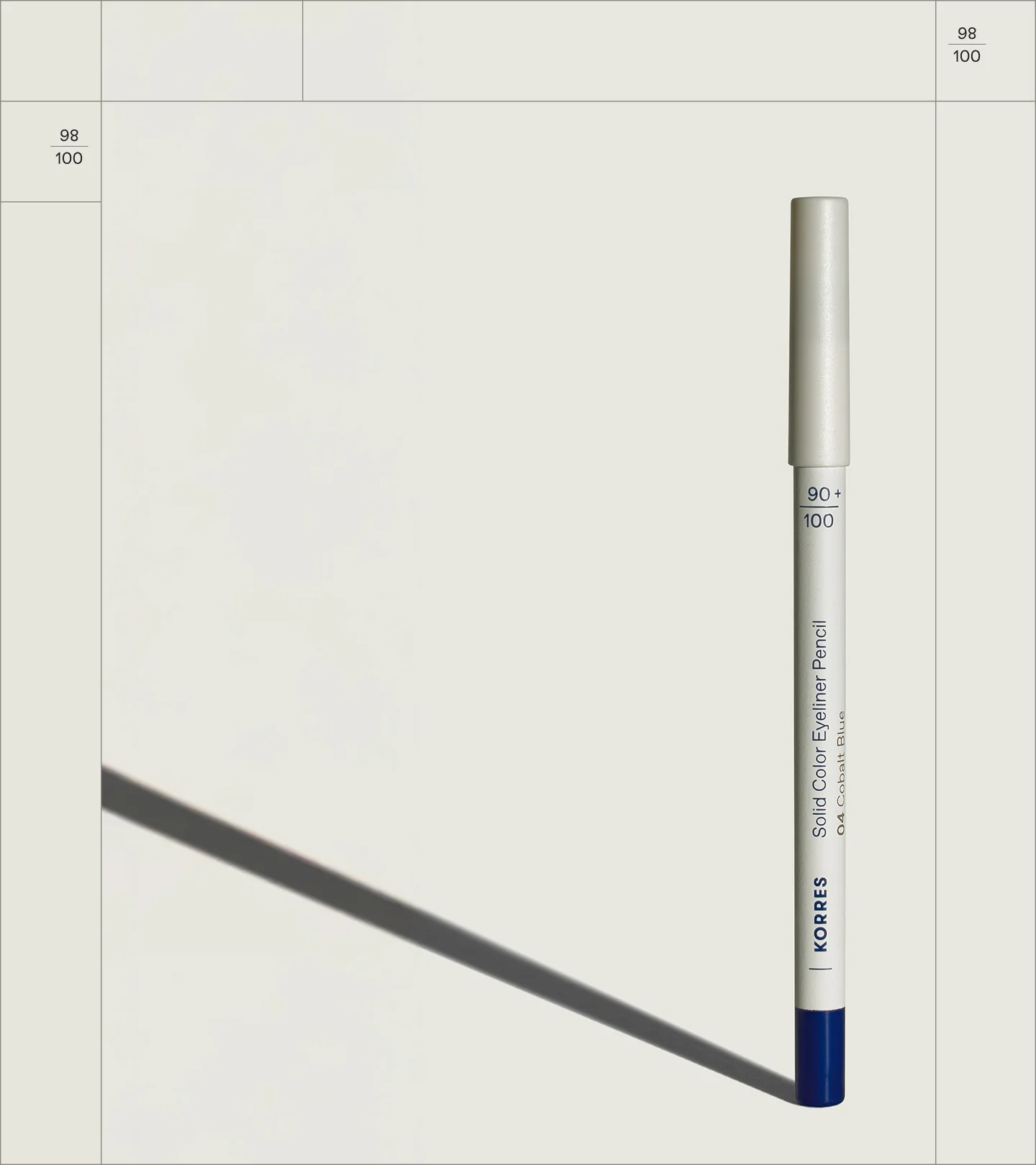 Solid Color Eyeliner Pencil Cobalt Blue 04