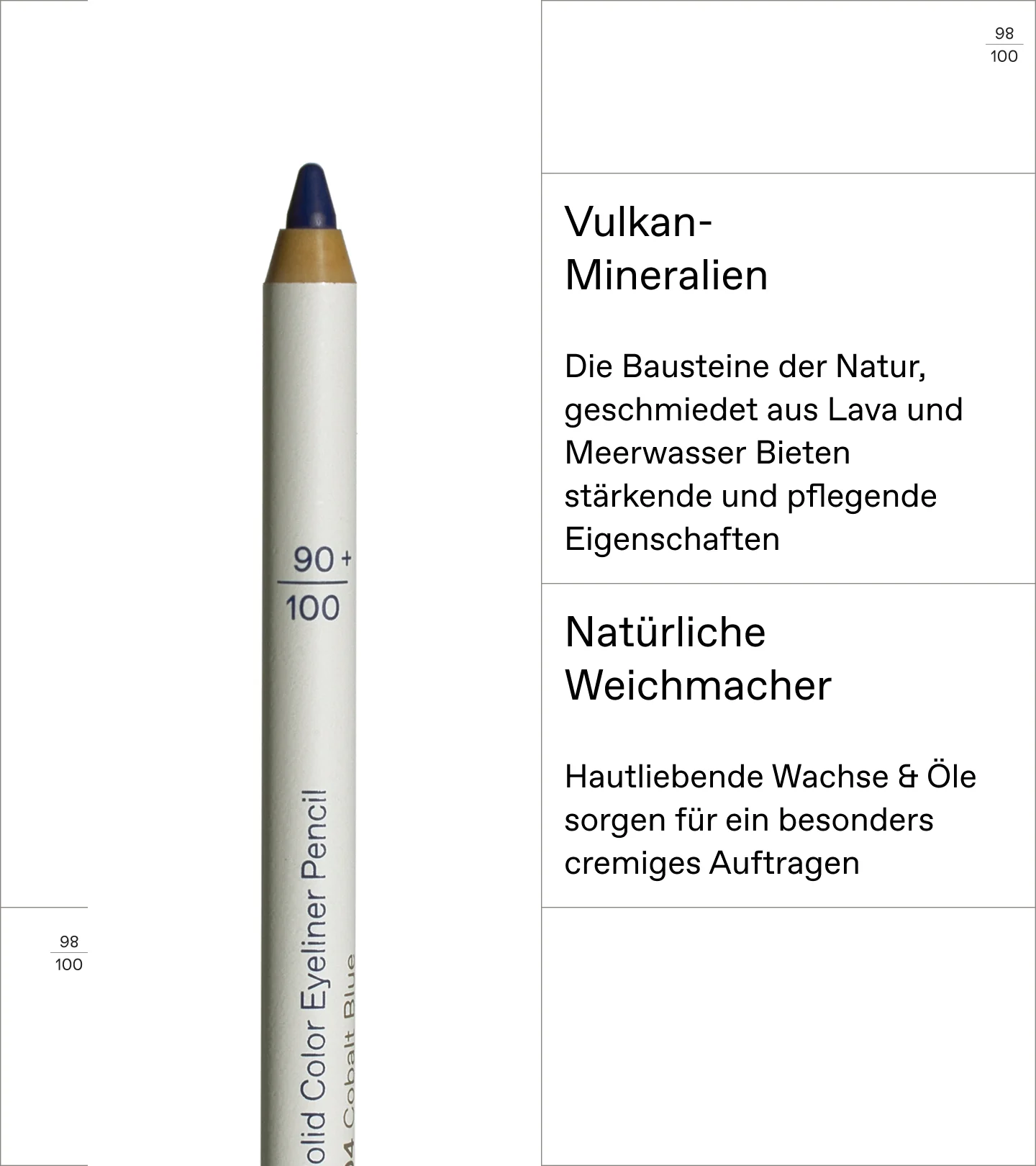 Solid Color Eyeliner Pencil Cobalt Blue 04 - Image 4