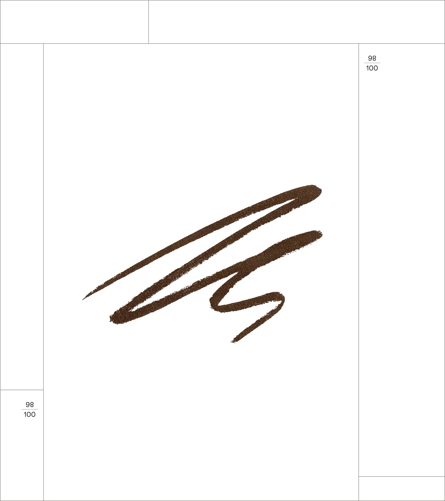Solid Color Eyeliner Pencil Brown 02 - Image 2