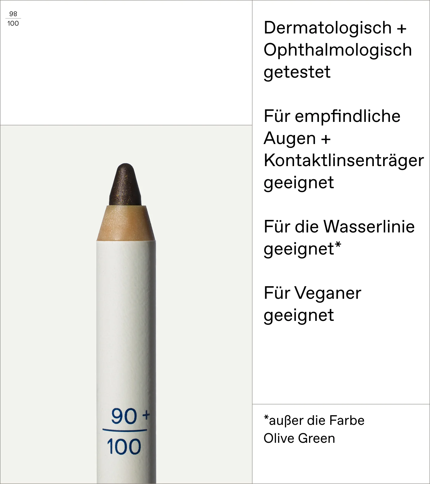 Solid Color Eyeliner Pencil Brown 02 - Image 5