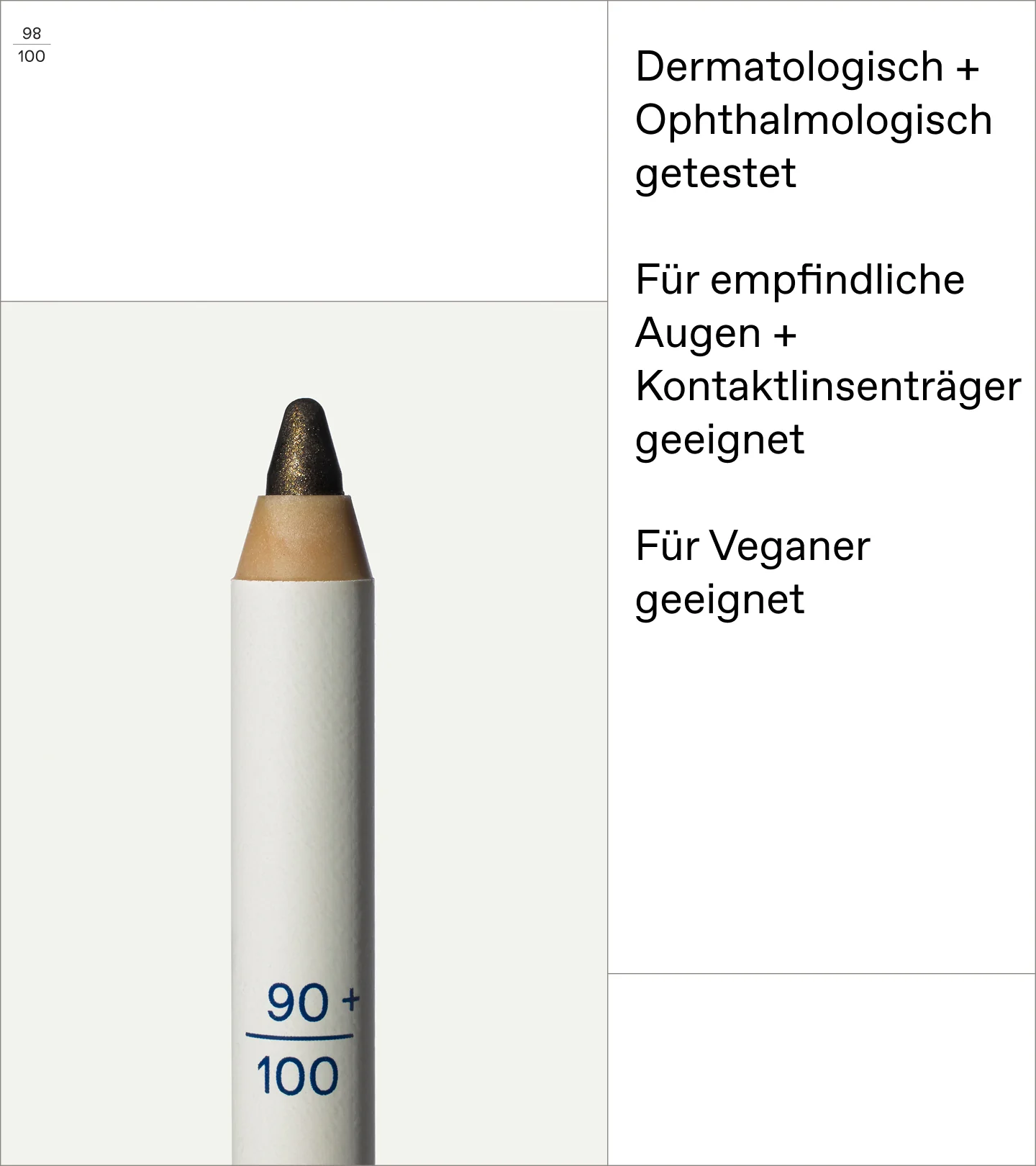 Solid Color Eyeliner Pencil Olive Green 03 - Image 5