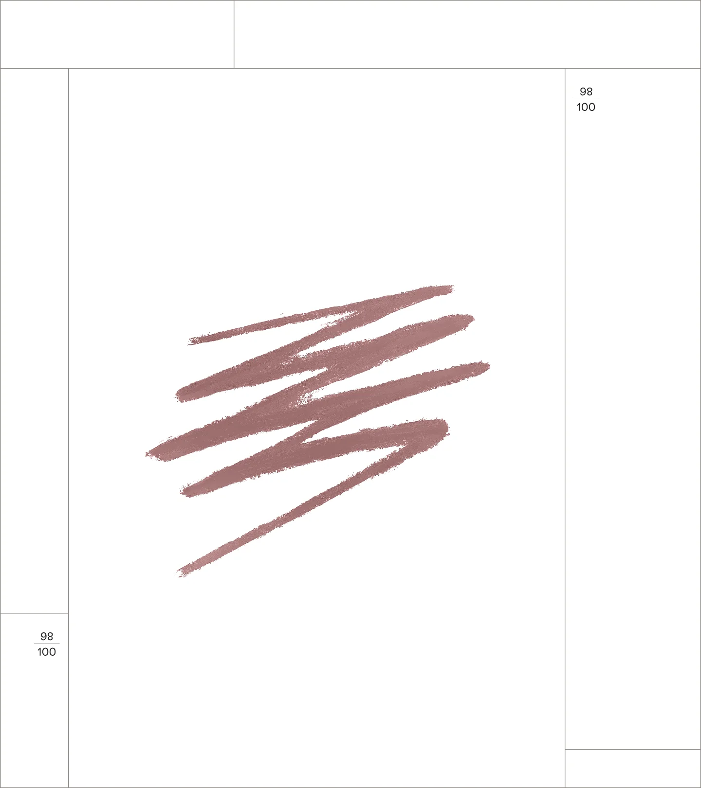 Solid Color Lip Liner Neutral Mauve 01 - Image 2