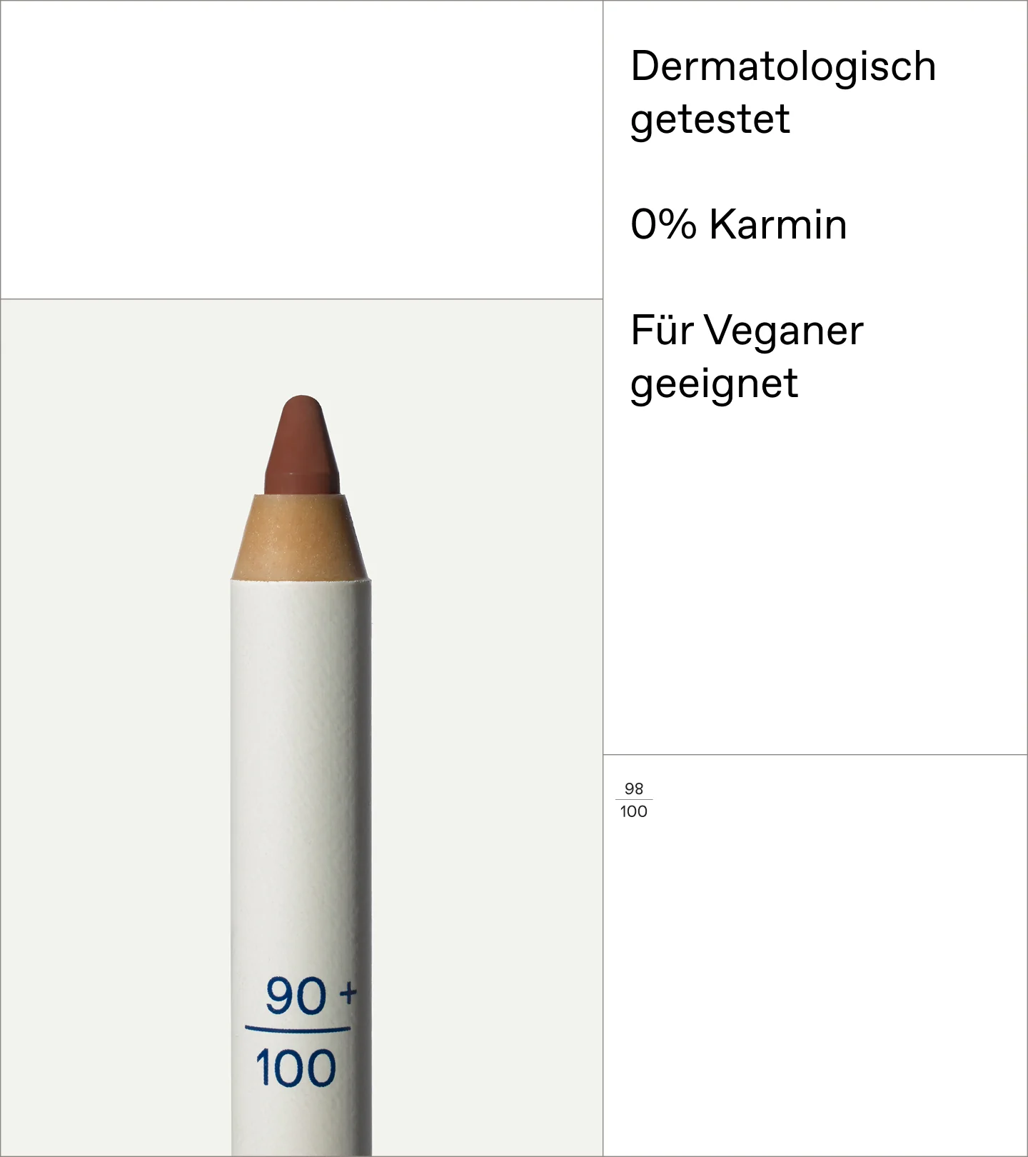 Solid Color Lip Liner Neutral Nude 02 - Image 5