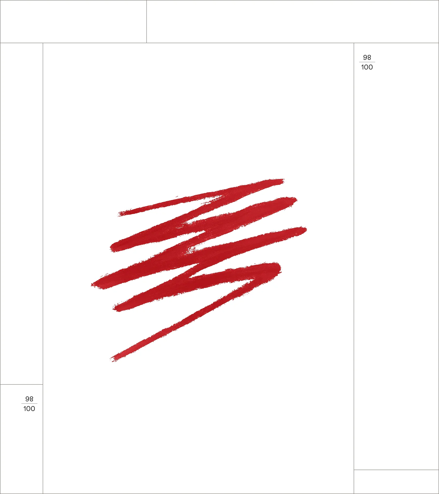 Solid Color Lip Liner Bright Red 03 - Image 2