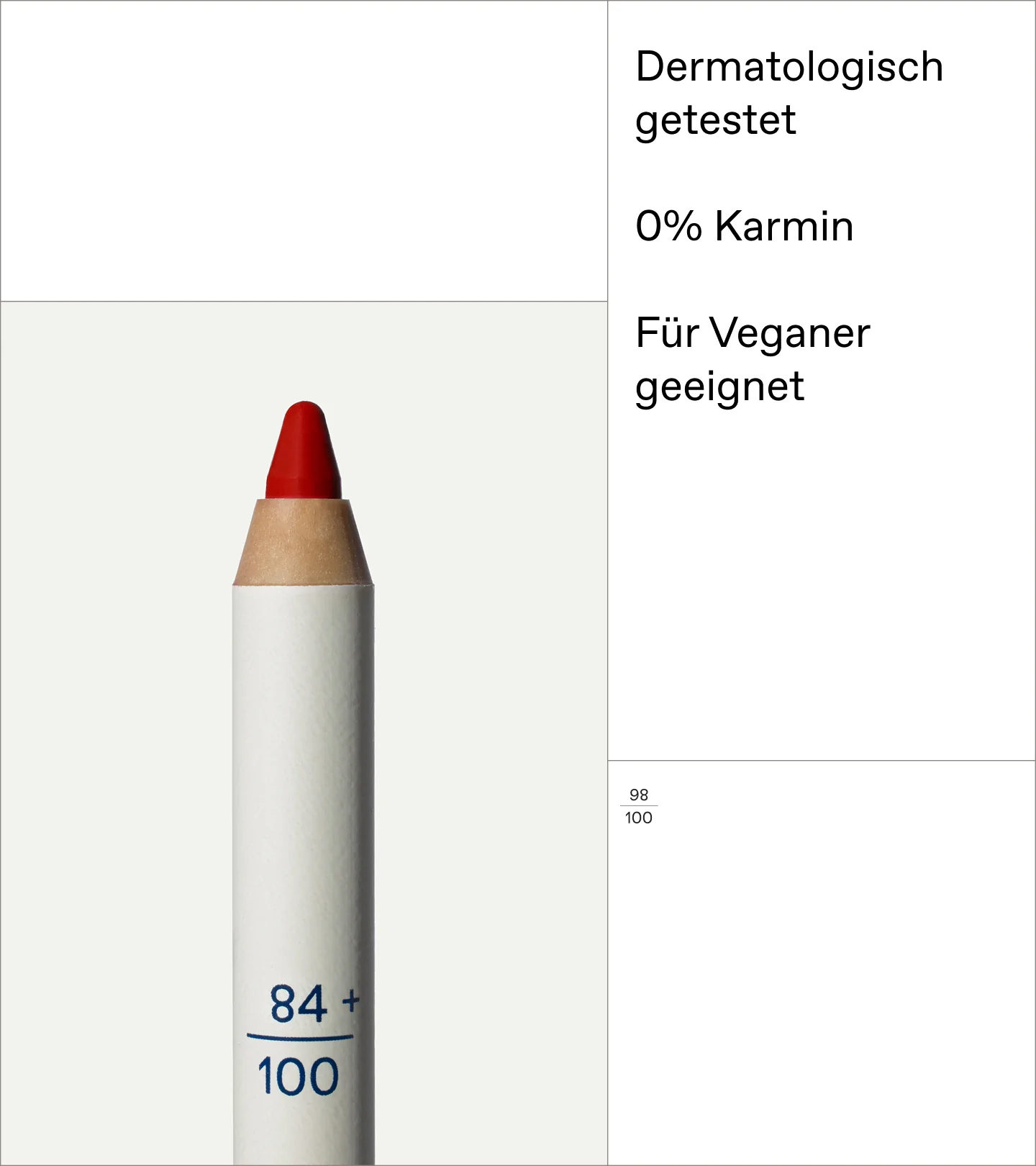 Solid Color Lip Liner Bright Red 03 - Image 5