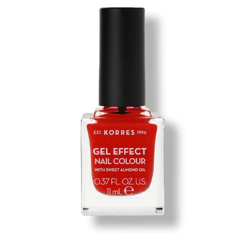 Sweet Almond Nail Colour Coral Red