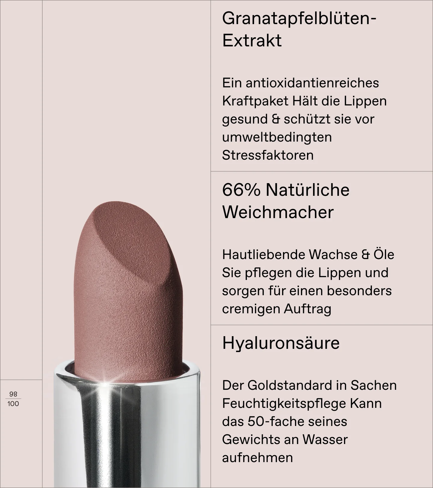 True Velvety Lipstick Nude Pink 13 - Image 4