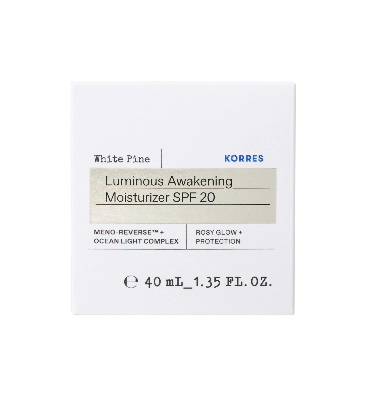 White Pine Meno Reverse™ Feuchtigkeitscreme für strahlende Haut SPF20 - Image 2
