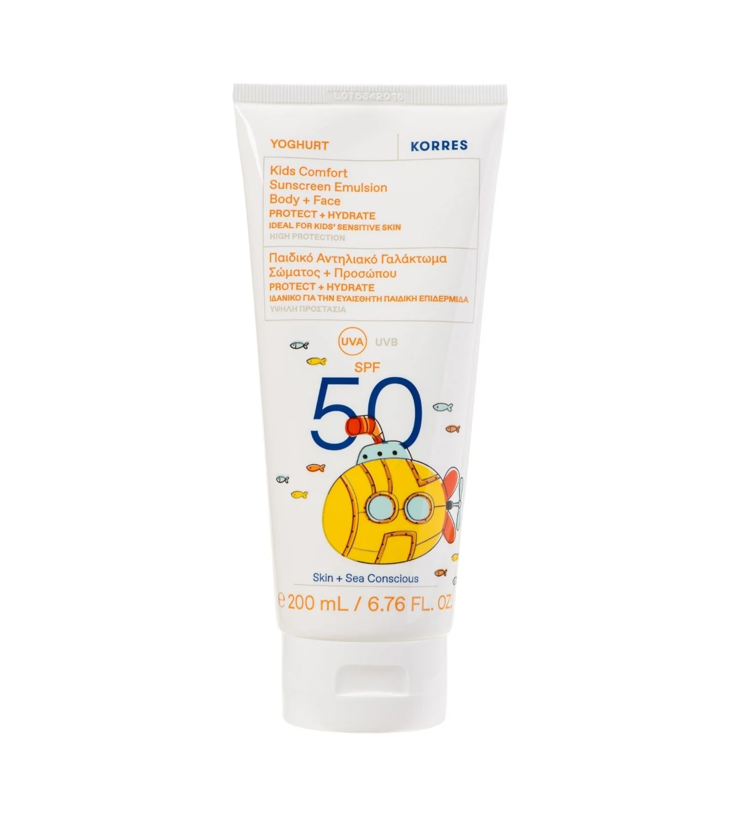 YOGHURT Komfort Sonnenschutz-Emulsion für Kinder SPF 50