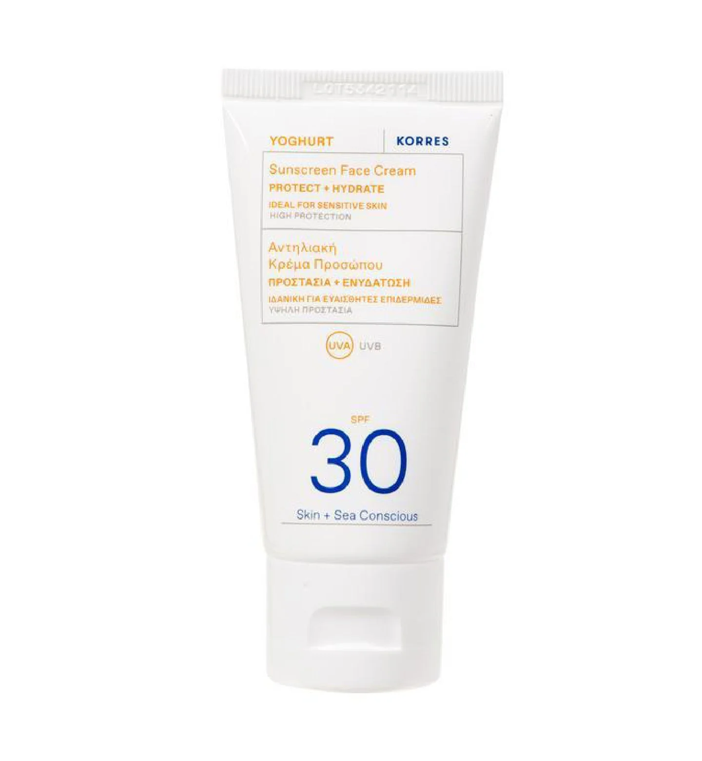 Yoghurt Sonnencreme für das Gesicht SPF 30